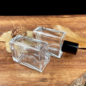 Chai nước hoa thủy tinh vuông 50ml trong suốt, chất lượng cao, giá sỉ xuất xưởng - Product Image 5