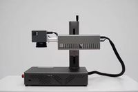 Mini machine de gravure laser UV à refroidissement par air CNC, nouvelle génération, compatible BMP/AI/DWG/LAS, marquage supérieur, DST-RayWell, haute vitesse, pour caoutchouc silicone