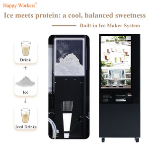 24 Giờ Tự Động Phòng Tập Thể Dục Sử Dụng Remotaly Điều Khiển Đứng Protein Lắc Năng Lượng Đồ Uống Lạnh Máy Bán Hàng Tự Động - Product Image 2