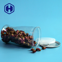 470ml Unique Premium Parfumé Snack Bonbons De Qualité Alimentaire Étanche Sans BPA Boîtes PET avec Couvercle En Aluminium