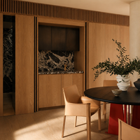 Meubles de cuisine sur mesure de luxe moderne Wabi-sabi, vente en gros, mobilier complet pour la maison, pour projets de petites entreprises