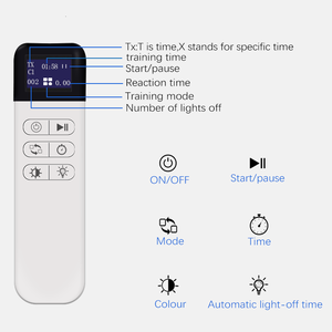 Luz <span class=keywords><strong>de</strong></span> Entrenamiento <span class=keywords><strong>de</strong></span> Reacción Multifuncional-6, Entrenador <span class=keywords><strong>de</strong></span> Velocidad y Agilidad con Control Remoto Recién Actualizado - Product Image 6