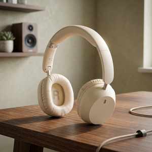 Cuffie Wireless Hoggar Senza Marchio Over-Ear/On-Ear per DJ PS4 con Cancellazione del Rumore ANC ENC in Materiale Plastico Riciclato Pieghevoli - Product Image 3