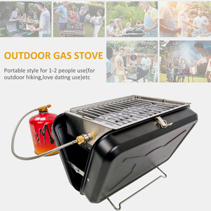 Estilo moderno Color Carcasa Tamaño pequeño Cocina al aire libre Camping Plegable Portátil Gas Barbacoa Parrillas para barbacoa - Product Image 5