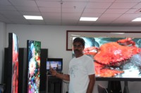 Affichage LED Totem HD P2 intérieur/extérieur, panneau vidéo LED, affichage LED pour affiches