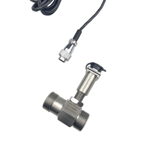 Débitmètre à turbine en acier inoxydable, débitmètre numérique pour liquides, fileté, 4-20 mA, écran LCD pour eau, huile, fluides - Product Image 2