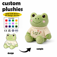 Peluche personnalisée Capybara en coton PP avec décoration de fruits sur le dessus, jouets en peluche doux OEM ODM pour cadeau souvenir