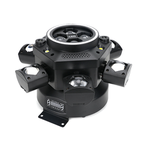 150w Six-Arm Stage Light With Seven-color Auxiliary Light Moving Head <strong>LED</strong> Party Light Dmx512 26CH Control KTV Moving Light - Product Image 2