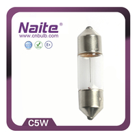 Ampoule halogène NAITE prix usine C5W 12V 5W pour autres accessoires d'éclairage automobile