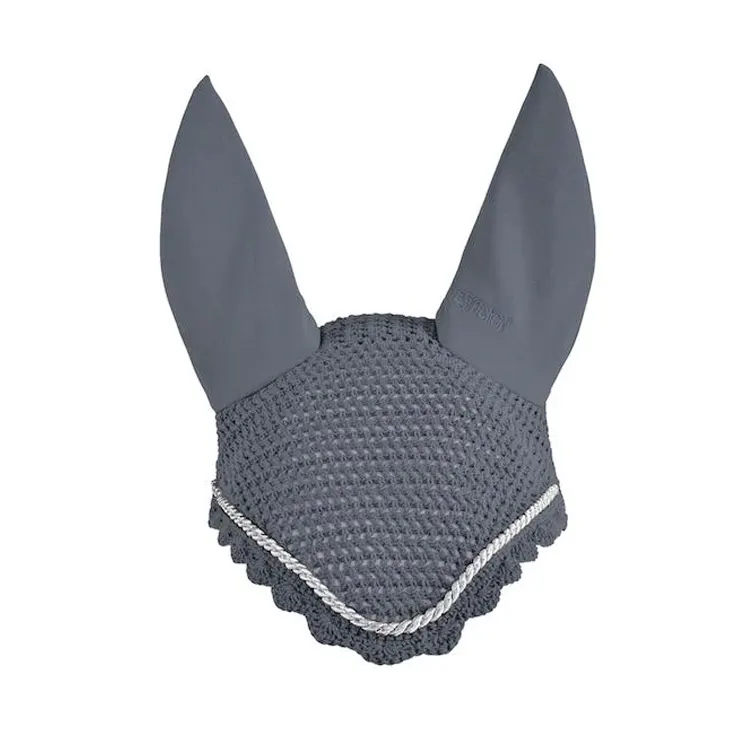 Venta al por mayor de alta calidad de la moda transpirable Fly Veils Horse Products Horse Fit Ear Bonnet Masks