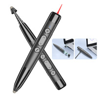 Présentateur Plug & Play OEM/ODM avec stylet et longue autonomie de batterie, télécommande PowerPoint en gros pour conférences et présentations d'enseignants