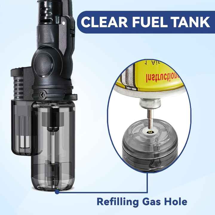 Mini Fire Torch Lighter Butane Refillable Windproof - View #2