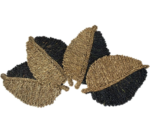 Set de napperons en jonc de mer, feuille tissée 100% naturelle de haute qualité, du Vietnam - Product Image 2