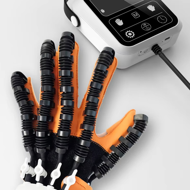 Medical-grade Home-use Intelligent Five-finger Rehabilitation Robot Glove for Stroke Patients and Hand Self-care Training Gloves