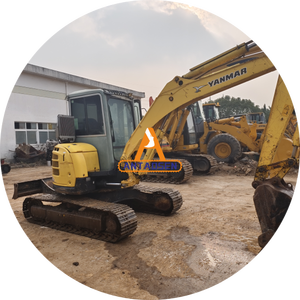 Vente 5 tonnes Mini pelle d'occasion Yanmar Vio35 30 55 bon état Machine d'ingénierie d'occasion boîte de vitesses d'origine roulement de pompe - Product Image 3