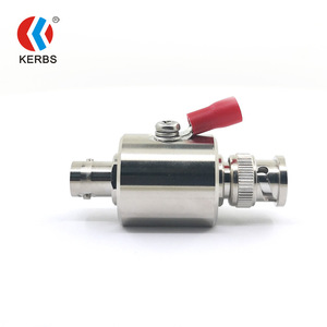อุปกรณ์ป้องกันไฟกระชาก Kerbs Bnc 10kA 10MHz อลูมิเนียมอัลลอยด์ สำหรับสายส่งสัญญาณวิดีโอ - Product Image 3