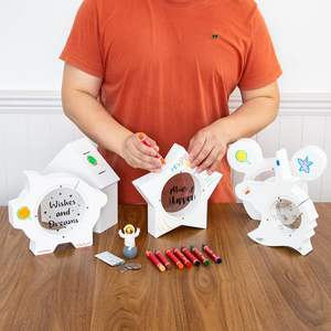 Las <span class=keywords><strong>Huchas</strong></span> para niños con forma de estrella para niños y niñas son HS para artes y Manualidades | Cajas de ahorros para adultos y niños - Product Image 4