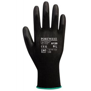 PORTWEST - A120BKRXXXL Gant de paume noir polyuréthane-GANTS EAN 5036108312108 - Product Image 2