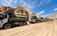 Camion à benne basculante diesel lourd ZOOMLION ZT115A, 10 roues, 75 tonnes, prix du camion à benne basculante minier, vente chaude