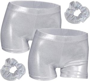 Trajes de Gimnasia y Ballet para Niñas, Metálicos, de Spandex - Product Image 4