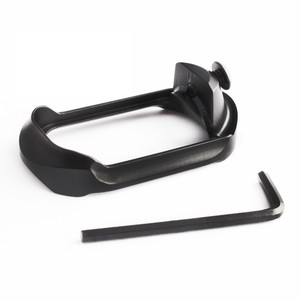 Adaptateur de base de poignée Magwell en alliage d'aluminium Gen3/4 Compact G19 Ajustement précis Conception évasée Recharge améliorée Accessoire léger - Product Image 4