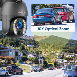 LS VISION PTZ <strong>Inteligents</strong> Network Night Vision IP Powered 10x Zoom WIFI <strong>Security</strong> SIM Card 4G Outdoor CCTV Solar Camera - Product Image 5