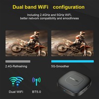 Pemutar Media Streaming Grosir Mortal T1 OEM Android 14 Quad Core Allwinner H313 4K WIFI6 MP2 HDR10+