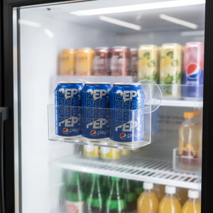 Soporte para Latas y Botellas de Bebidas para Puerta de Refrigerador con Ventosas, Estante Refrigerador - Product Image 2