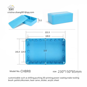 Caja personalizada <span class=keywords><strong>de</strong></span> plástico Tipo Ip65 Caja <span class=keywords><strong>de</strong></span> conexiones impermeable Caja <span class=keywords><strong>de</strong></span> exhibición para proyectos y <span class=keywords><strong>electricidad</strong></span> 230*150*85mm CHBR8 - Product Image 3