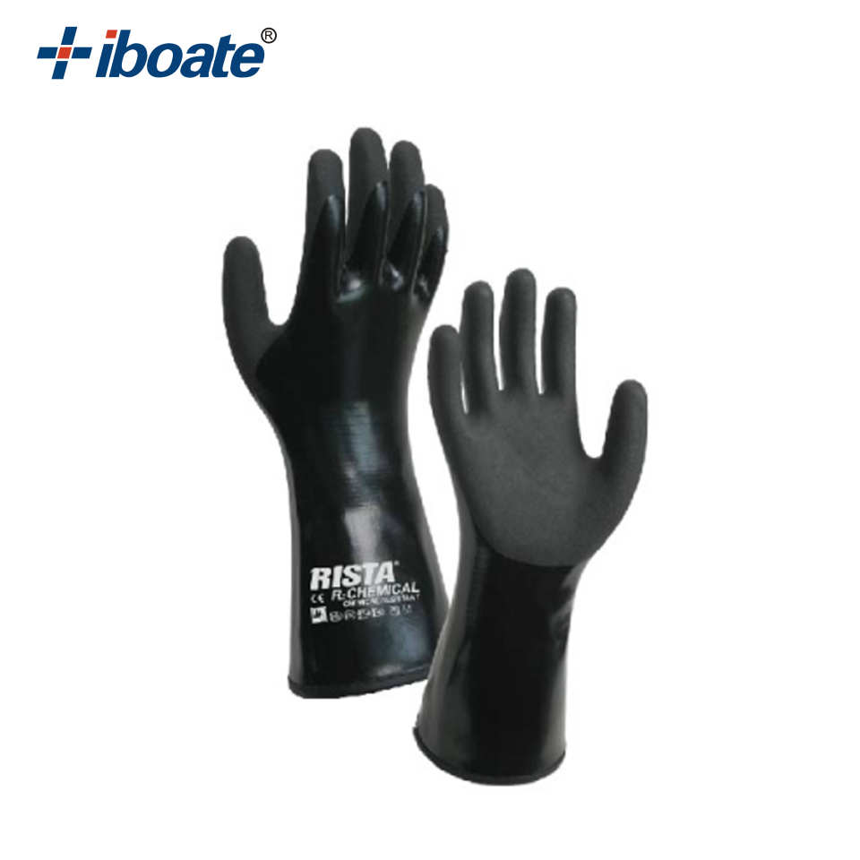 EN ISO Cut Resistant ANSI A9 F D-class Steel Wire Nitrile Coated Safety ...