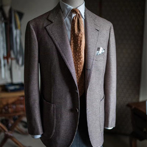 Costume d'affaires à la mode MTM pour homme gris foncé - Product Image 4