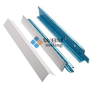 Grille de <span class=keywords><strong>plafond</strong></span> plat de qualité supérieure Matériaux de construction en métal Profils de panneaux de gypse et angle de mur Cadre de <span class=keywords><strong>plafond</strong></span> <span class=keywords><strong>Suspension</strong></span> de <span class=keywords><strong>plafond</strong></span> de grille - Product Image 1