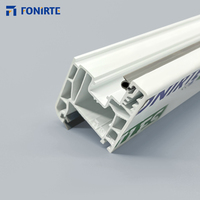 Style turc Haute Qualité 61MM Casement Extrudé Pvc Windows Portes UPVC Profils