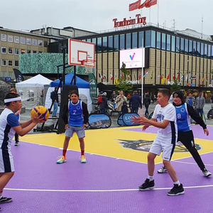 PP lồng vào nhau sàn thể thao lồng vào nhau Composite boong gạch Futsal tòa sàn nhựa - Product Image 6