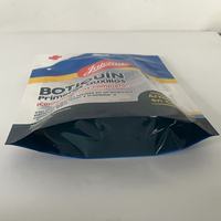 Emballage flexible, sachet debout avec fermeture éclair et fenêtre pour trousse de premiers soins, produits de premiers soins