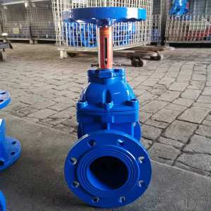 NRS katup gerbang air Manual batang tersembunyi batang tersembunyi DINF4F5 indikator skala pembuka dan penutup Strip besi - Product Image 2