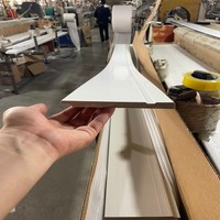 Plinthe de sol en polystyrène OEM à prix d'usine, 60mm 80mm 100mm, étanche, taille personnalisée, pour hôtel, intérieur, CE