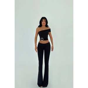 Pantalones de Traje Negros para Mujer - Product Image 1