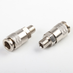 Plowing <b>Quick</b> Coupler G1/4 External Thread Female Head 3-in-1 Pneumatic <b>Connector</b> - Product Image 3