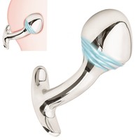 Alliage d'aluminium 3 tailles Plug anal Masseur de prostate Perles Butt Sex Toy for Male