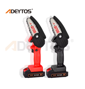 Produit de haute qualité, vente en gros, mini tronçonneuse industrielle portable à batterie, robuste, pour usage commercial, bricolage, OEM, Chine - Product Image 1