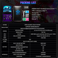 Console de jeu portable rétro JSGAMING R36 R36s Max 128 Go 720*720, console de jeu d'arcade portable, console de jeu classique pour TV