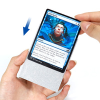 Nouvelles 600 pièces/boîte de protège-cartes holographiques argentés effet galaxie, finition mate, taille standard, en PP pour le dos