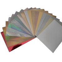 Cartonnette Métallique Dorée Effet Miroir Sentao Professionnelle A4 (8,5x11 pouces) 250 g/m² Personnalisée pour Emballage Cadeau