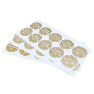 Autocollants Kiss-Cut personnalisés sur feuilles avec adhésif permanent pour une application facile <span class=keywords><strong>Autocollant</strong></span> d'étiquette - Product Image 5