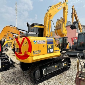 Komatsu รถขุดดินระบบไฮดรอลิกขนาด11ตัน PC110ตีนตะขาบญี่ปุ่นพร้อมกระปุกเกียร์เครื่องยนต์สำหรับก่อสร้าง - Product Image 3