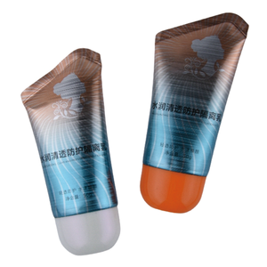 Tubes cosmétiques en plastique personnalisés, <span class=keywords><strong>crème</strong></span> <span class=keywords><strong>solaire</strong></span> visage imperméable coréenne, en <span class=keywords><strong>crème</strong></span>/liquide, emballage en tube PE/PBL - Product Image 2
