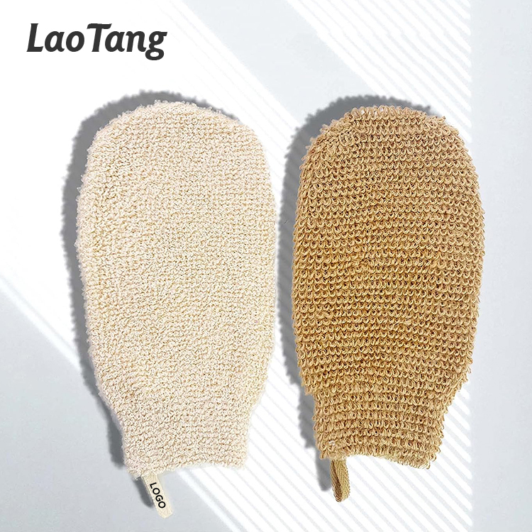 Sisal Bath Glove Natural Organic Cotton
