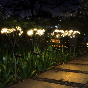 Mariage Solaire lucioles lumière feu lampe Type Noël Jour jardin pelouse course lumière solaire lampe chaîne - Product Image 2