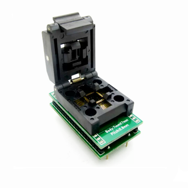 QFP-32 SA636 Burning Socket 7x7 0.8mm burner Adapter Conversion Socket Chip test Socket